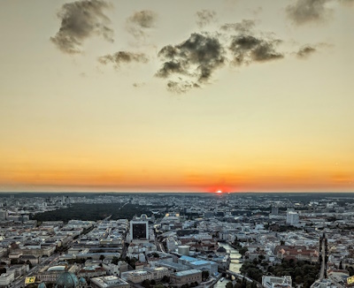 Ausblick vom Berliner Fernsehturm